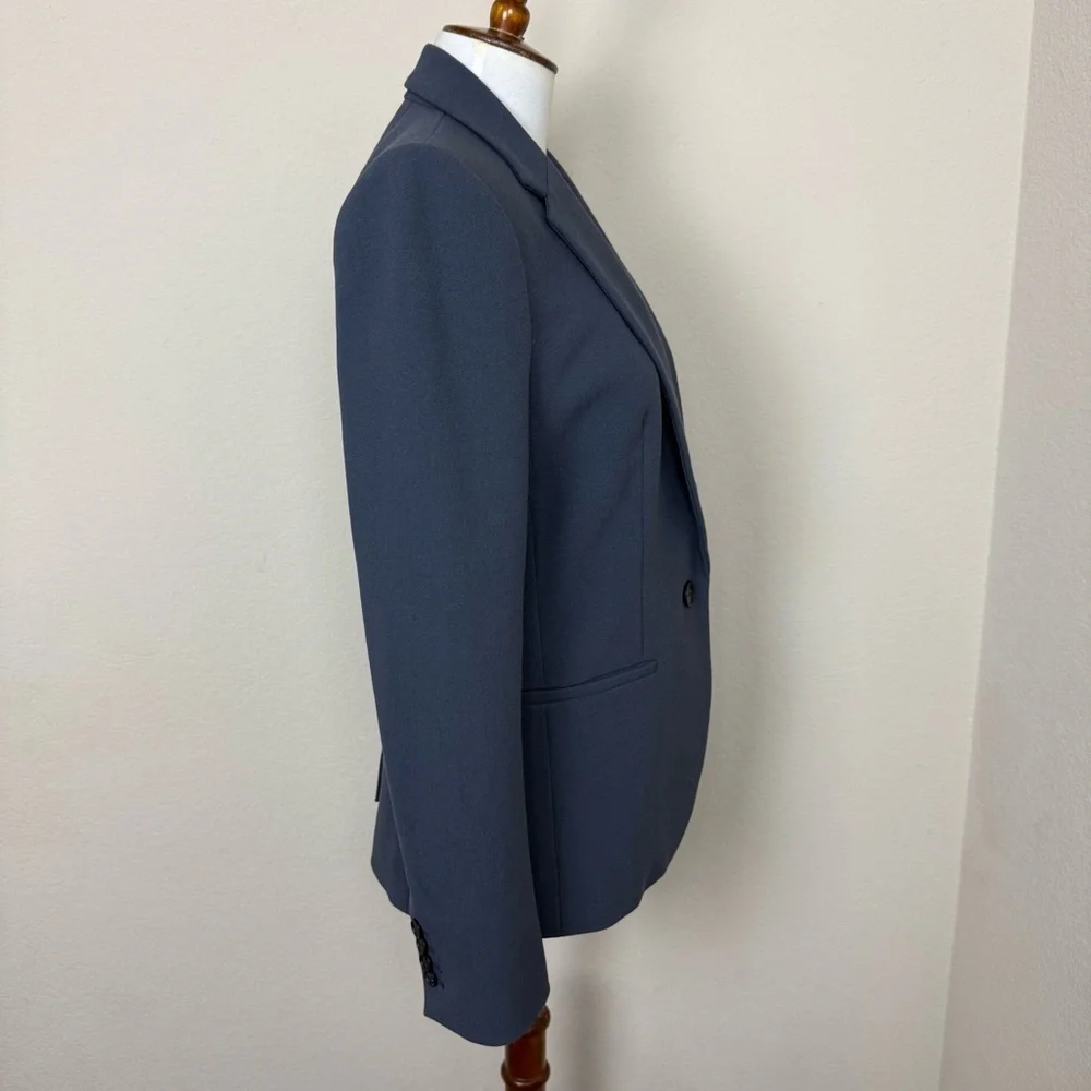 J. Crew Single‎ Button Blazer Jacket in Bonded Crepe